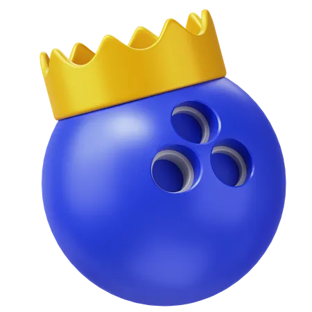 Bowling-Gewinner  3D Icon