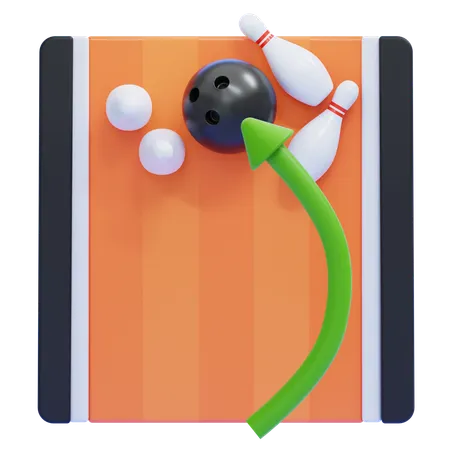 Bowling-Fehler  3D Icon