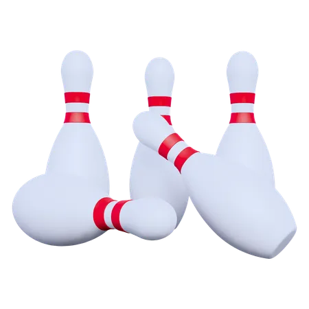Bowling Pin  3D Icon