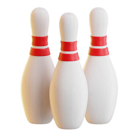 Bowling Pin  3D Icon