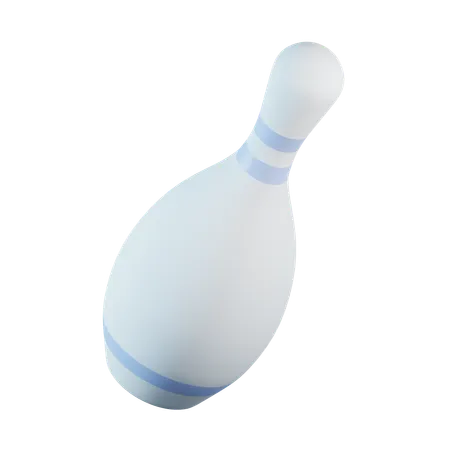 Bowling Pin  3D Icon