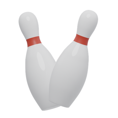 BOWLING PIN  3D Icon