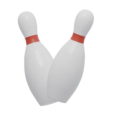 BOWLING PIN  3D Icon