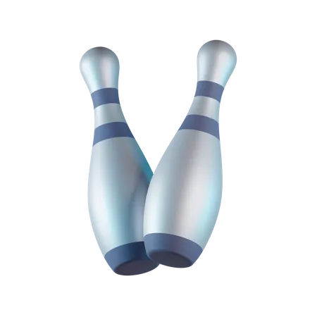 Bowling Pin  3D Icon