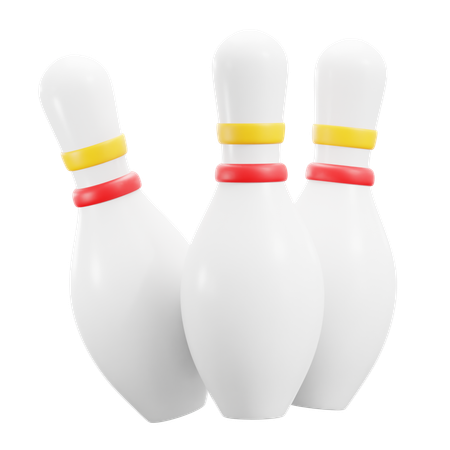 Bowling Pin  3D Icon