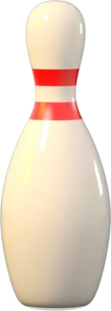 Bowling Pin  3D Icon