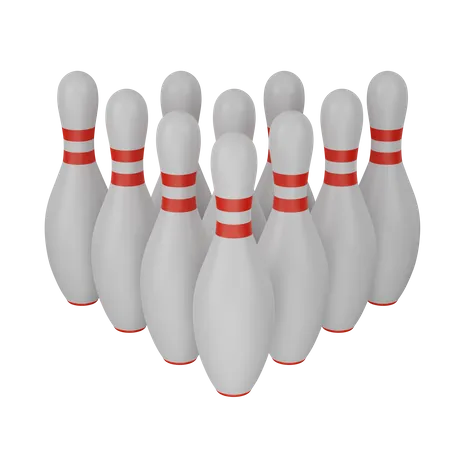 Bowling pin  3D Icon