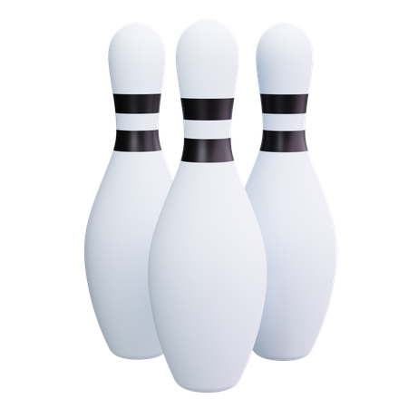 Bowling Pin  3D Icon