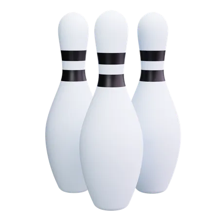 Bowling Pin  3D Icon