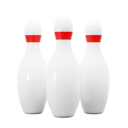 Bowling Pin  3D Icon