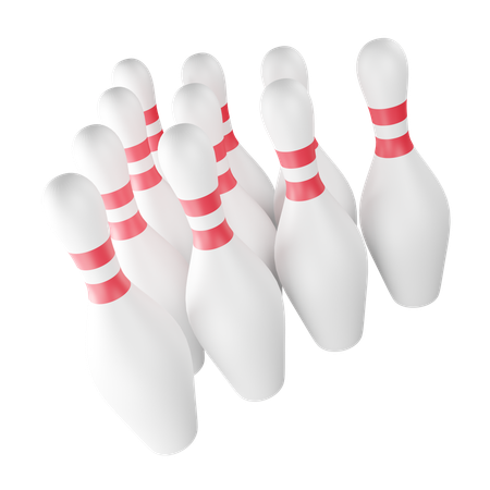 Bowling pin  3D Icon