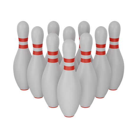 Bowling pin  3D Icon