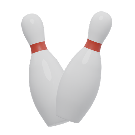 BOWLING PIN  3D Icon
