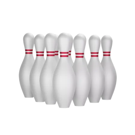 Bowling Pin  3D Illustration