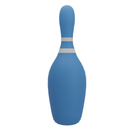 Bowling Pin 3D Illustration