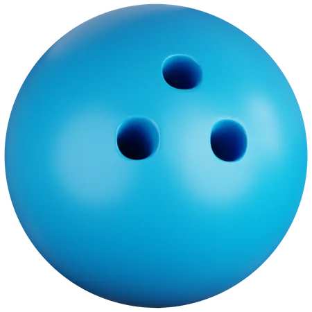 3 D Icon Illustration Bowling Ball 3D Icon