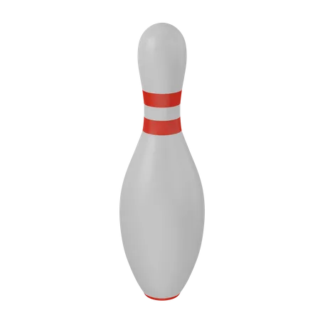 Bowling pin alone  3D Icon