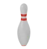 Bowling pin alone