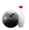 Bowling Pin And Ball