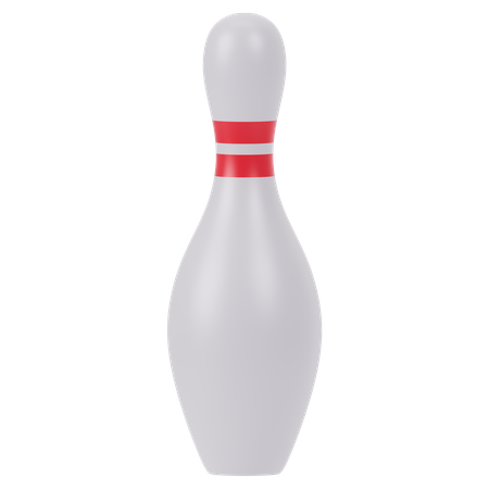 Bowling PinSport Equipment  3D Icon