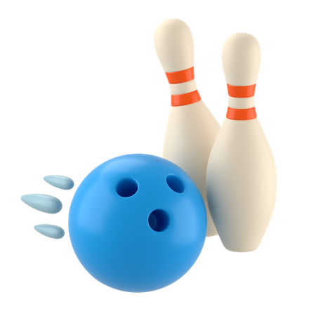 Bowling Set  3D Icon