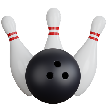 Bowling Spiel  3D Icon