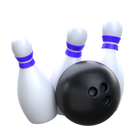 Bowling Strike  3D Icon