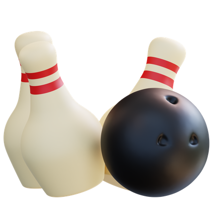 Bowling Strike  3D Icon