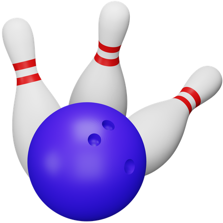 Bowling Strike  3D Icon