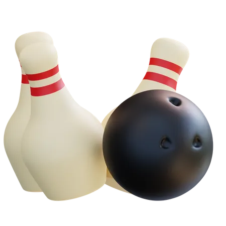Bowling Strike  3D Icon