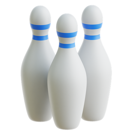 Bowlingkegel  3D Icon