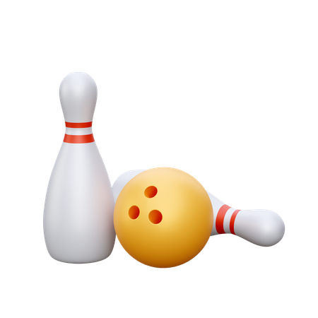 Bowlingkegel  3D Icon