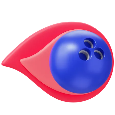 Bowlingkugel  3D Icon