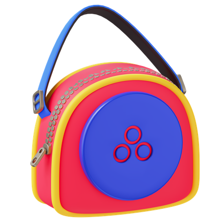 Bowlingtasche  3D Icon