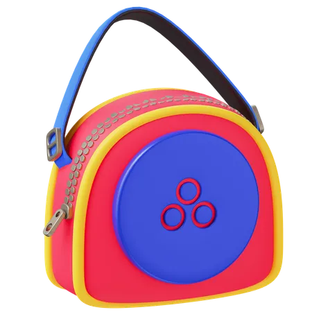 Bowlingtasche  3D Icon