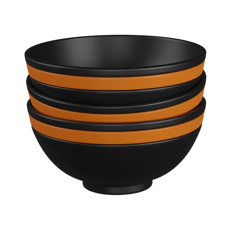 Bowls  3D Icon