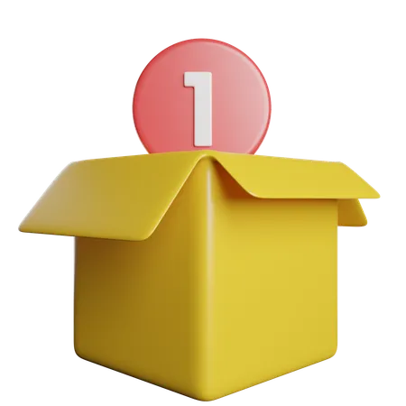 Box Present Logistic 3D Icon