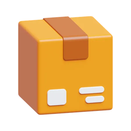 箱  3D Icon