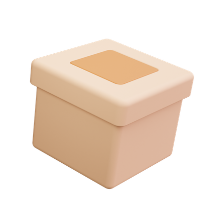 箱  3D Icon