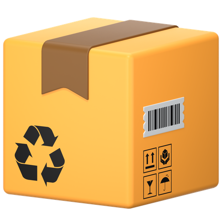箱  3D Icon