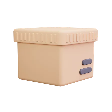 Box  3D Icon