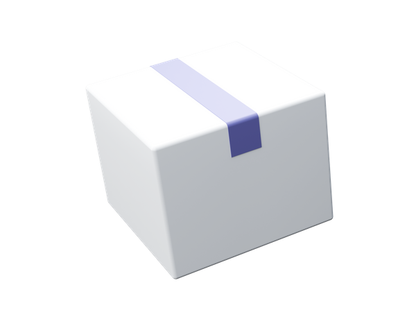 Box  3D Illustration