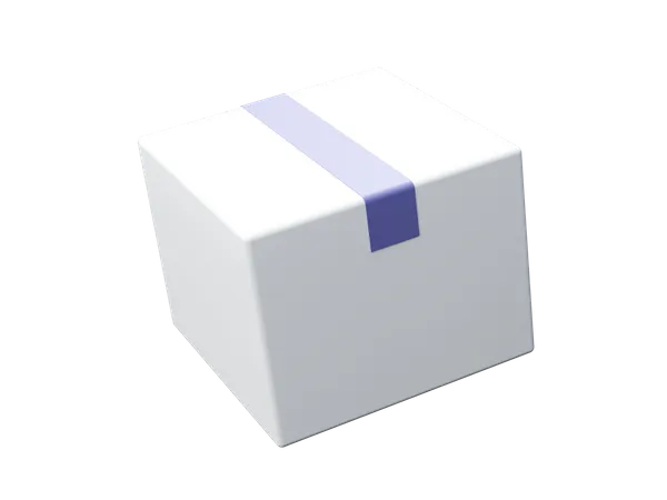 Box  3D Illustration