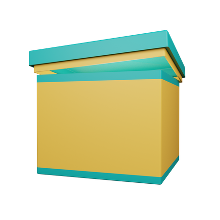 Box  3D Illustration