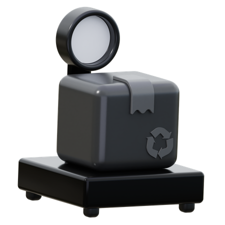 Box balance  3D Icon