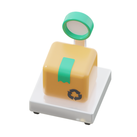 Box Balance  3D Icon