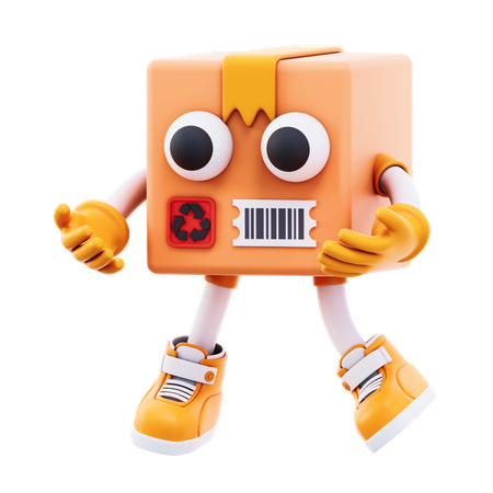 ボックス文字  3D Icon