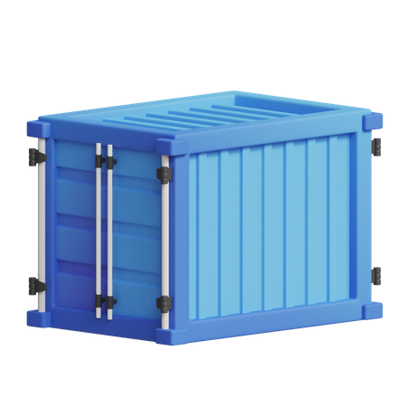 Box Container  3D Icon