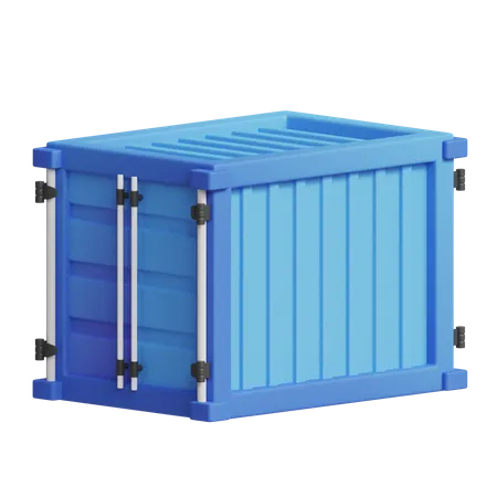 Box Container  3D Icon