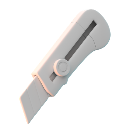 Box Cutter  3D Icon